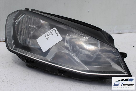 VW GOLF 7 VII PRZÓD maska błotniki zderzak pas przedni lampy wzmocnienie błotnik lampa GTD Kolor: LY3D czerwony tor 5G