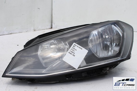 VW GOLF 7 VII PRZÓD maska błotniki zderzak pas przedni lampy wzmocnienie błotnik lampa GTD Kolor: LY3D czerwony tor 5G