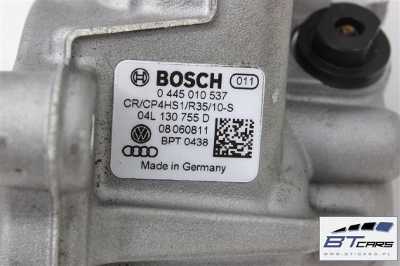 AUDI VW SKODA POMPA CIŚNIENIA PALIWA 04L130755D 04L130755E wysokiego  04L 130 755 D 04L 130 755 E TDi diesel
