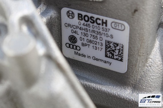 AUDI VW SKODA POMPA CIŚNIENIA PALIWA 04L130755D 04L130755E wysokiego  04L 130 755 D 04L 130 755 E TDi diesel