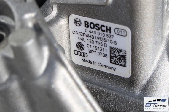 AUDI VW SKODA POMPA CIŚNIENIA PALIWA 04L130755D 04L130755E wysokiego  04L 130 755 D 04L 130 755 E TDi diesel