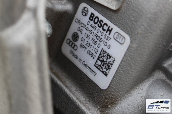 AUDI VW SKODA POMPA CIŚNIENIA PALIWA 04L130755D 04L130755E wysokiego  04L 130 755 D 04L 130 755 E TDi diesel