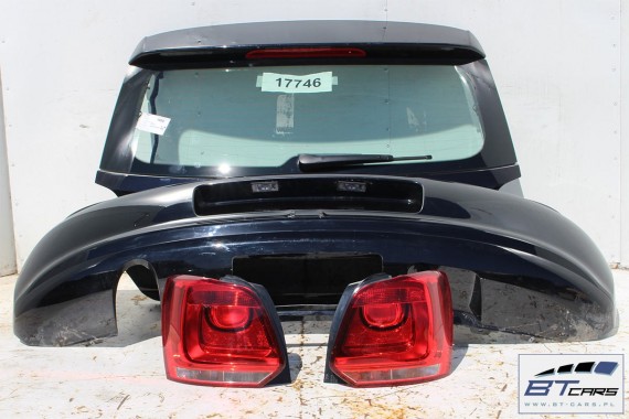 VW POLO TYŁ ZDERZAK + KLAPA BAGAŻNIKA 6R tylny 6R0 pod Kolor: L041 - czarny