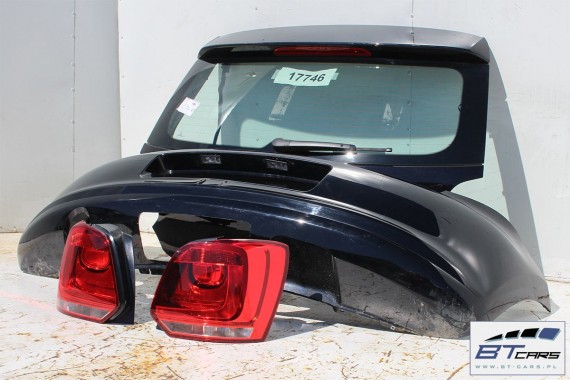 VW POLO TYŁ ZDERZAK + KLAPA BAGAŻNIKA 6R tylny 6R0 pod Kolor: L041 - czarny