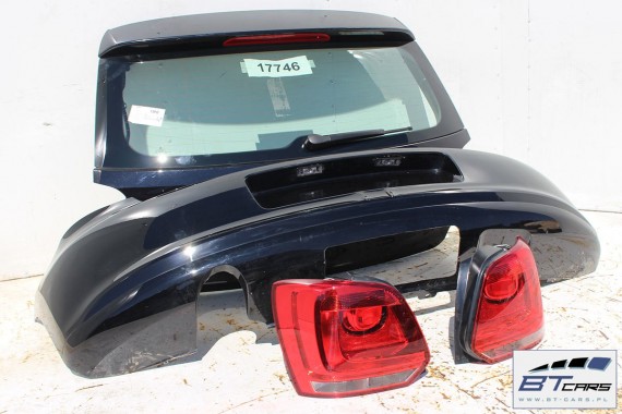 VW POLO TYŁ ZDERZAK + KLAPA BAGAŻNIKA 6R tylny 6R0 pod Kolor: L041 - czarny
