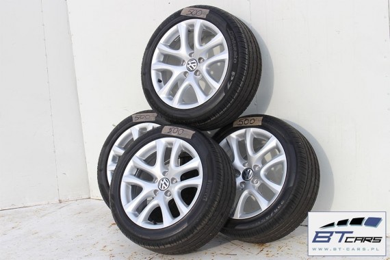 VW SCIROCCO EOS CC B6 B7 B8 FELGI LATO 17 OPONY KOŁA felga 1K8601025B 8J*17H2 ET41 opona PIRELLI CENTURATO 235/45/17 94 W