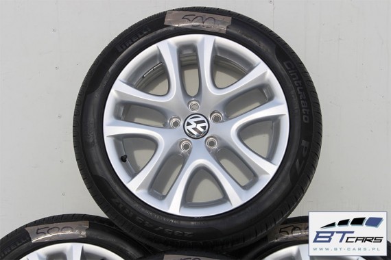 VW SCIROCCO EOS CC B6 B7 B8 FELGI LATO 17 OPONY KOŁA felga 1K8601025B 8J*17H2 ET41 opona PIRELLI CENTURATO 235/45/17 94 W