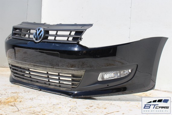 VW POLO PRZÓD 6R L041 maska błotniki zderzak pas przedni lampy wzmocnienie lampa błotnik 6R Kolor: L041 - czarny 6R0