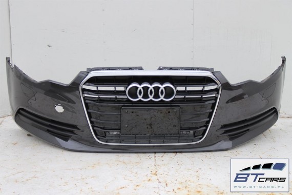 AUDI A6 PRZÓD maska błotniki zderzak przedni lampy błotnik lampa XENON ledy 4G LX7U szary 4G0941005B 4G0941006B 4G0941005B