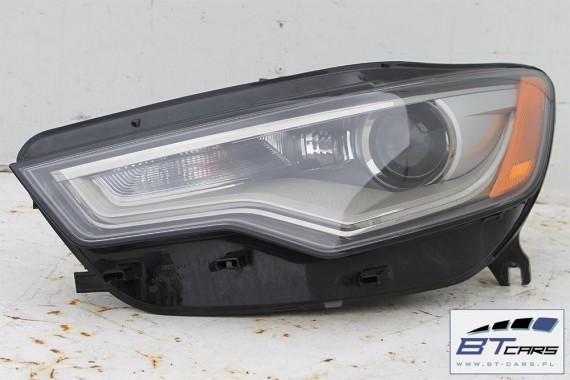 AUDI A6 PRZÓD maska błotniki zderzak przedni lampy błotnik lampa XENON ledy 4G LX7U szary 4G0941005B 4G0941006B 4G0941005B