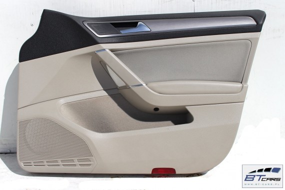 VW GOLF 7 VII BOCZEK BOCZKI DRZWI drzwiowe tapicerka 5G 5G4 KOMPLET BOCZKÓW mokkawelur welurowe podświetlane 5 drzwiowy MOCCA