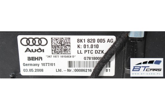 AUDI A4 A5 Q5 NAGRZEWNICA DMUCHAWA 8K1820005AG 8K 8T 8R 8K1 820 005 AG 8K1820005AG 8K1820005AG 8K1820005AG 8K1820005AG 8K1820005