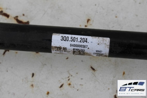 AUDI TT PÓŁOŚ TYLNA LEWA TYŁ 3Q0501203 3Q0501204 3Q0 501 203 3Q0 501 204  // 8S 15-