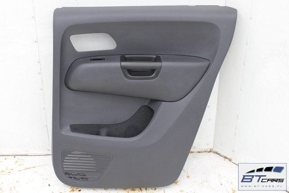 VW AMAROK BOCZKI DRZWIOWE BOCZEK TAPICERKA WELUR komplet boczków drzwiowych 2H 2H0867011 2H0867012 2H7867023 2H7867024 antracyt
