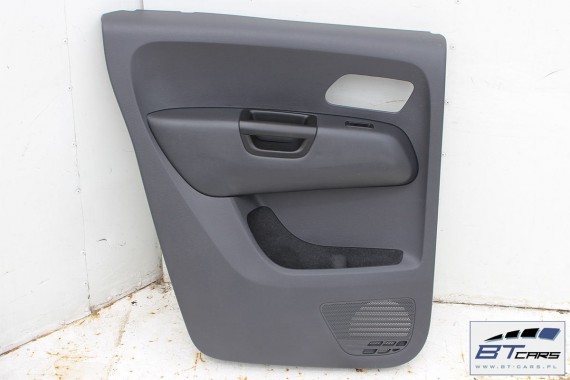 VW AMAROK BOCZKI DRZWIOWE BOCZEK TAPICERKA WELUR komplet boczków drzwiowych 2H 2H0867011 2H0867012 2H7867023 2H7867024 antracyt