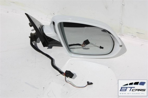 AUDI A8 LUSTERKO DRZWI PRAWE 16PIN 14+2 pin 4H d4 zewnętrzne LS9R - biały (gletscher weiss) pinów kabli przewodów 4H0 ASYSTENT