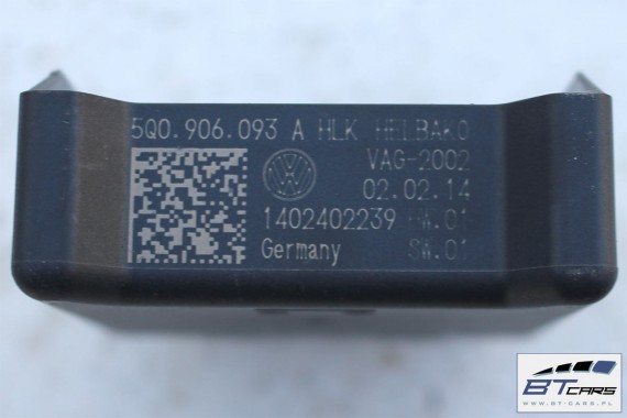 VW AUDI MODUŁ STEROWNIK POMPY PALIWA 5Q0906093A 5Q0 906 093 5Q0906093B benzyna silnik 5Q0906093A 5Q0906093A 5Q0906093 5Q0906093A