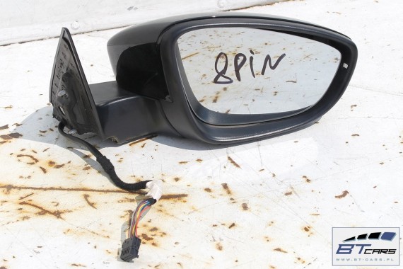 VW THE BEETLE LUSTERKO ZEWNĘTRZNE DRZWI PRAWE 5C 8 pin 5C1857502K zewnętrzne pinów kabli przewodów 5C0 8pin 5C1 857 502 K
