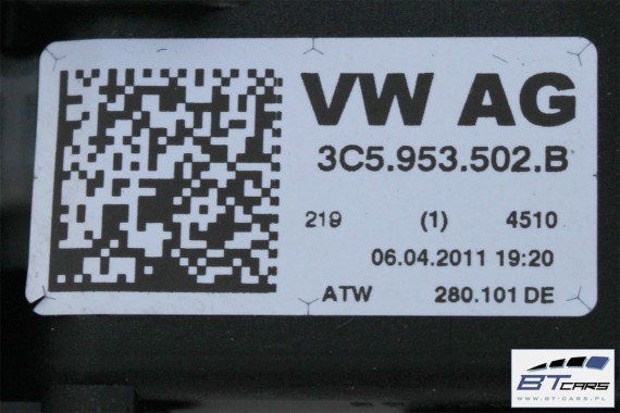 VW PASSAT B7 CC MANETKI MANETKA 3C5953501BG 3C5953501502B 3C9953502B przełącznik przełączniki kierownicy 3C5953501 3C5953501502