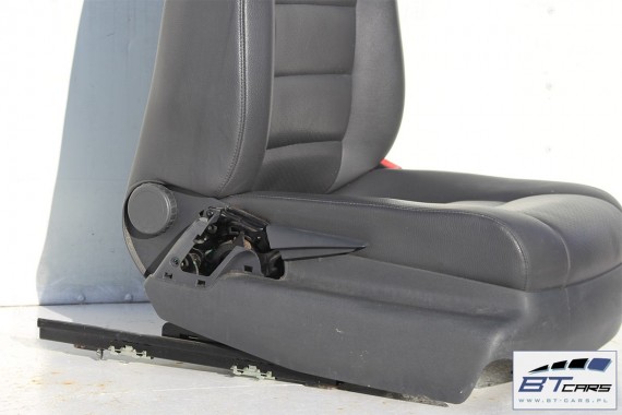 VW TOUAREG FOTELE KOMPLET FOTELI siedzeń siedzenia fotel tapicerka 7L skóra kolor - antracyt