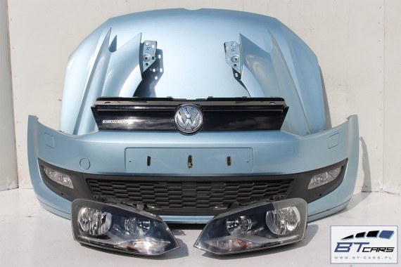 VW POLO PRZÓD maska błotniki zderzak pas przedni lampy