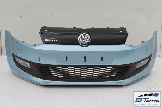 VW POLO PRZÓD maska błotniki zderzak pas przedni lampy błotnik lampa 6R LD5M Kolor:  niebieski Bluemotion wzmocnienie 6R0
