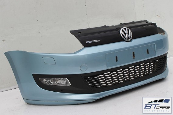 VW POLO PRZÓD maska błotniki zderzak pas przedni lampy błotnik lampa 6R LD5M Kolor:  niebieski Bluemotion wzmocnienie 6R0