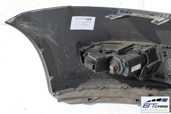 VW POLO 6R LD5Q PRZÓD maska błotniki zderzak pas przedni lampy wzmocnienie błotnik lampa Kolor: LD5Q niebieski (shadow blue) 6R0