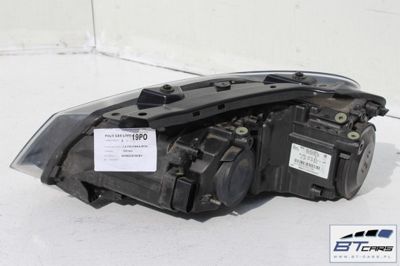 VW POLO 6R LD5Q PRZÓD maska błotniki zderzak pas przedni lampy wzmocnienie błotnik lampa Kolor: LD5Q niebieski (shadow blue) 6R0