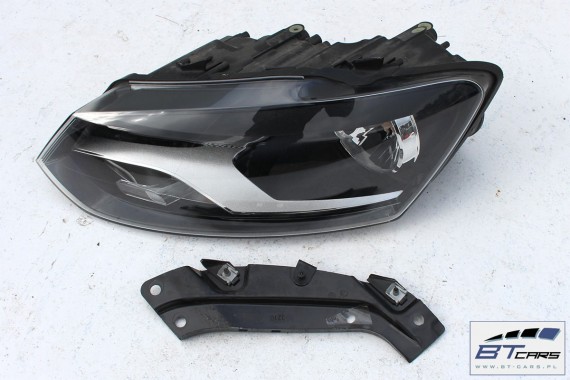 VW POLO 6R LD5Q PRZÓD maska błotniki zderzak pas przedni lampy wzmocnienie błotnik lampa Kolor: LD5Q niebieski (shadow blue) 6R0