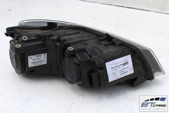 VW POLO 6R LD5Q PRZÓD maska błotniki zderzak pas przedni lampy wzmocnienie błotnik lampa Kolor: LD5Q niebieski (shadow blue) 6R0