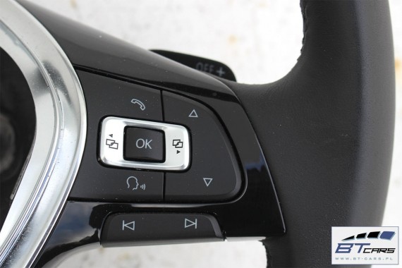 VW GOLF 7 POLO PASSAT B8 KIEROWNICA BIEGI 5G0419091DN 5G0419091GF 5G0 419 091 DN 5G0 419 091 GF Kolor: E74 - czarny