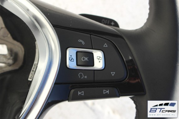 VW GOLF 7 POLO PASSAT B8 KIEROWNICA BIEGI 5G0419091DN 5G0419091GF 5G0 419 091 DN 5G0 419 091 GF Kolor: E74 - czarny