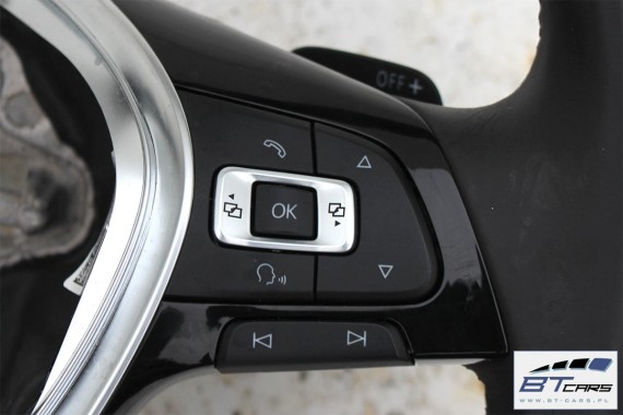 VW GOLF 7 POLO PASSAT B8 KIEROWNICA BIEGI 5G0419091DN 5G0419091GF 5G0 419 091 DN 5G0 419 091 GF Kolor: E74 - czarny