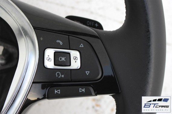 VW GOLF 7 POLO PASSAT B8 KIEROWNICA BIEGI 5G0419091DN 5G0419091GF 5G0 419 091 DN 5G0 419 091 GF Kolor: E74 - czarny