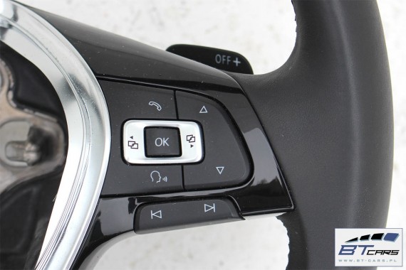 VW GOLF 7 POLO PASSAT B8 KIEROWNICA BIEGI 5G0419091DN 5G0419091GF 5G0 419 091 DN 5G0 419 091 GF Kolor: E74 - czarny