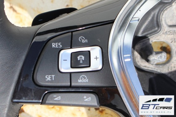 VW GOLF 7 POLO PASSAT B8 KIEROWNICA BIEGI 5G0419091DN 5G0419091GF 5G0 419 091 DN 5G0 419 091 GF Kolor: E74 - czarny