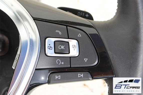 VW GOLF 7 POLO PASSAT B8 KIEROWNICA BIEGI 5G0419091DN 5G0419091GF 5G0 419 091 DN 5G0 419 091 GF Kolor: E74 - czarny