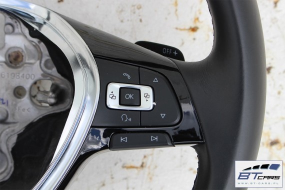 VW GOLF 7 POLO PASSAT B8 KIEROWNICA BIEGI 5G0419091DN 5G0419091GF 5G0 419 091 DN 5G0 419 091 GF Kolor: E74 - czarny