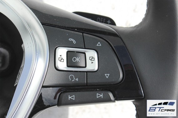 VW GOLF 7 POLO PASSAT B8 KIEROWNICA BIEGI 5G0419091DN 5G0419091GF 5G0 419 091 DN 5G0 419 091 GF Kolor: E74 - czarny