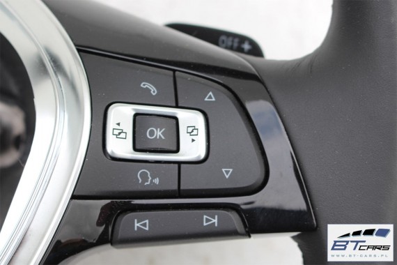 VW GOLF 7 POLO PASSAT B8 KIEROWNICA BIEGI 5G0419091DN 5G0419091GF 5G0 419 091 DN 5G0 419 091 GF Kolor: E74 - czarny