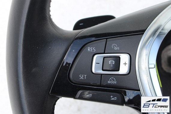 VW GOLF 7 POLO PASSAT B8 KIEROWNICA BIEGI 5G0419091DN 5G0419091GF 5G0 419 091 DN 5G0 419 091 GF Kolor: E74 - czarny