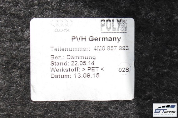 AUDI Q7 KONSOLA POD HEAD UP PULPIT 4M 4M1857001 4M0857993 DESKA ROZDZIELCZA KOKPIT PULPIT 24A czarny (soul) 4M1857001 4M1857001