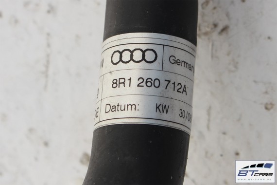 AUDI Q5 RURKI KLIMATYZACJI KLIMY PRZEWÓD RURKA 8R 8R0260707F 8R0260701B 8R1260712A 8R0260710D 8R0 260 707 F 710 D 701 B