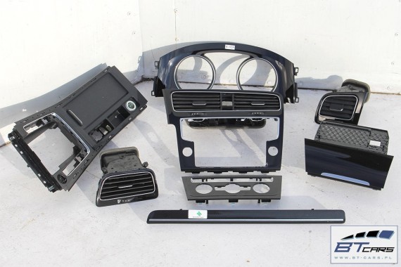 VW GOLF 7 VII LISTWY OZDOBNE LISTWA DEKOR DEKORY WYKOŃCZENIE TAPICERKA 5G1858418C 5G1863100B 5G1863391H KOMPLET LISTEW OZDOBNYCH