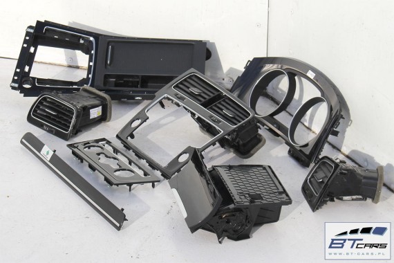 VW GOLF 7 VII LISTWY OZDOBNE LISTWA DEKOR DEKORY WYKOŃCZENIE TAPICERKA 5G1858418C 5G1863100B 5G1863391H KOMPLET LISTEW OZDOBNYCH