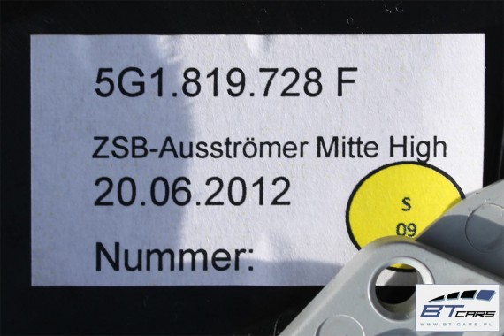 VW GOLF 7 VII LISTWY OZDOBNE LISTWA DEKOR DEKORY WYKOŃCZENIE TAPICERKA 5G1858418C 5G1863100B 5G1863391H KOMPLET LISTEW OZDOBNYCH