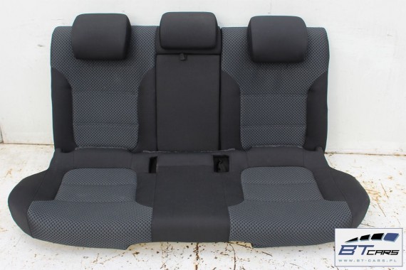VW JETTA FOTELE KOMPLET FOTELI SIEDZEŃ TAPICERKA SIEDZENIA welur kolor czarny 5C
