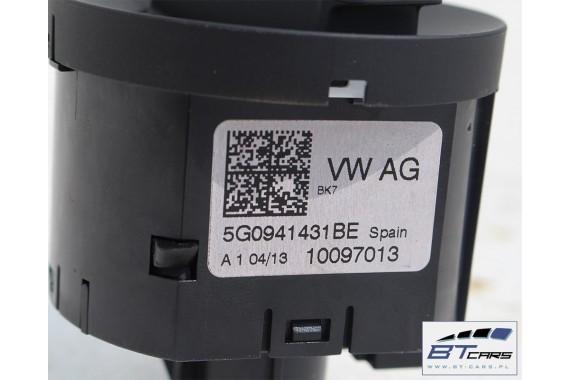 VW GOLF 7 TOURAN PRZEŁĄCZNIK WŁĄCZNIK ŚWIATEŁ 5G0941431BE 5G0 941 431 BE PRZEŁĄCZNIKI ŚWIATŁA