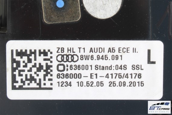 AUDI A5 SPORTBACK LAMPY LED TYŁ lampy tylne 8W6945091 8W6945092 8W6945093 8W6945094 8W6945091 8W6945092 8W6945091 8W6945092 F5